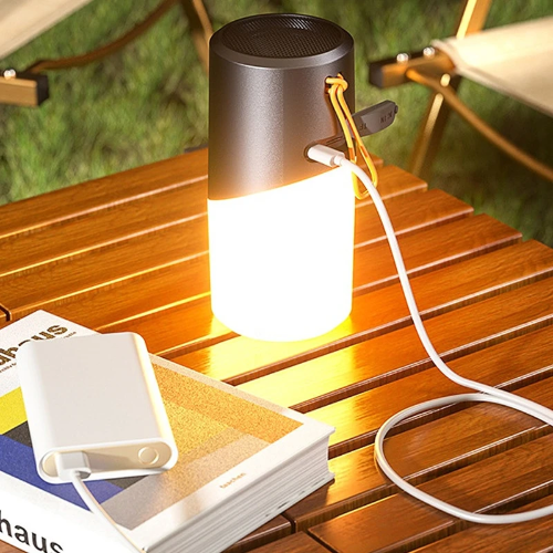 Portable LED Bluetooth Speaker with 210m Range and 10-Hour Battery Life