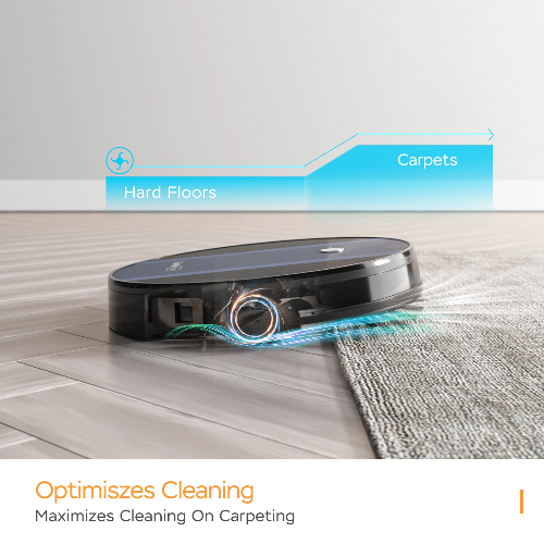 Automatic Self-Charging Smart Robot Vacuum Cleaner with App Control – Efficient Home Cleaning with Intelligent Navigation