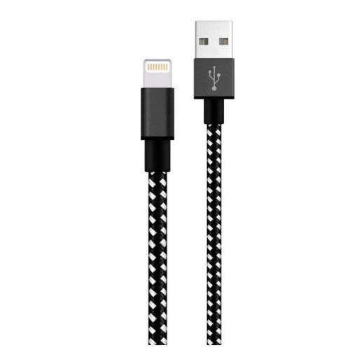 2-Pack iPhone Charger Nylon Braided Fast Charging - 3 Ft