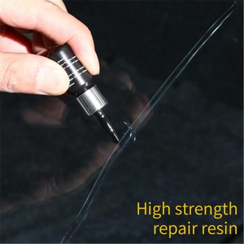 Auto Glass Windshield Repair Tool Set – 5-Bottle Professional Repair Kit