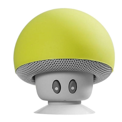 Mushroom-Shaped Wireless Bluetooth Speaker with Hands-Free Calling and Phone Stand