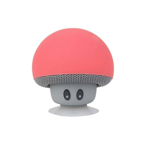 Mushroom-Shaped Wireless Bluetooth Speaker with Hands-Free Calling and Phone Stand