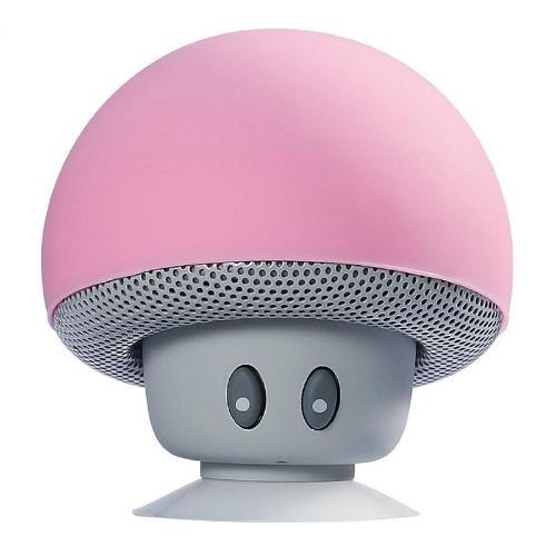 Mushroom-Shaped Wireless Bluetooth Speaker with Hands-Free Calling and Phone Stand