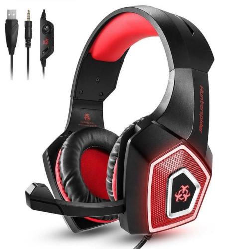 Stereo RGB Gaming Headset with Noise-Canceling Microphone