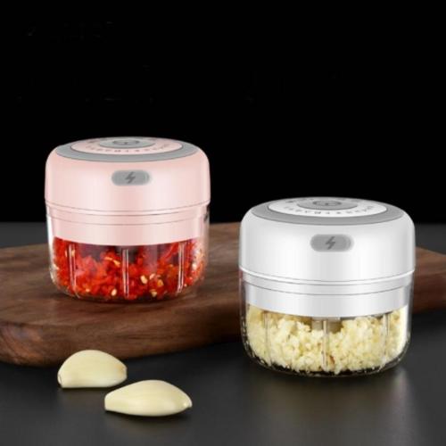 Electric Mini Chopper, Mincer, and Grinder – Quick and Easy Food Prep with Non-Slip Silicon Base and USB Charger